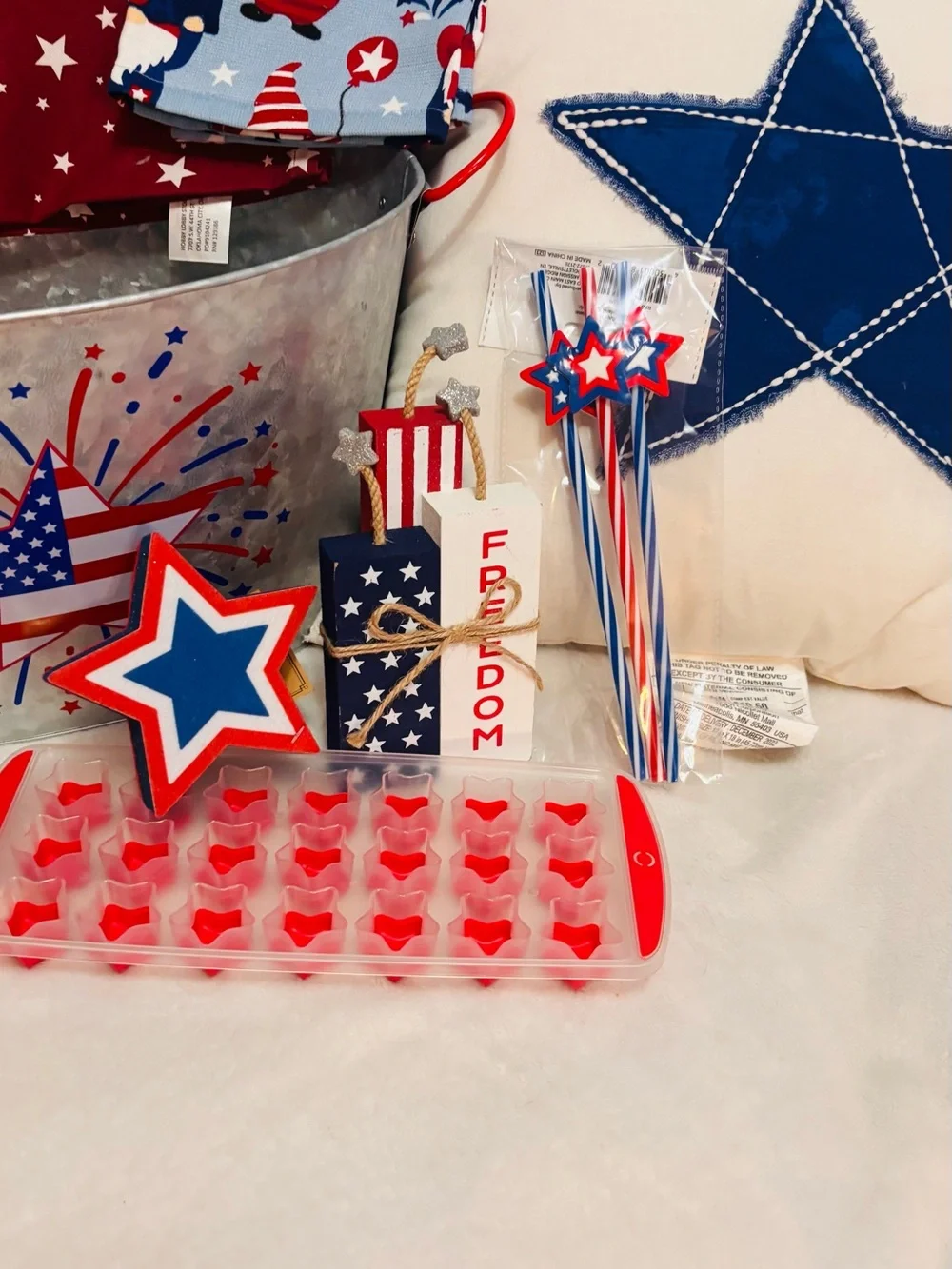 Fourth of July RED, WHITE, and BLUE Bundle All  NWT